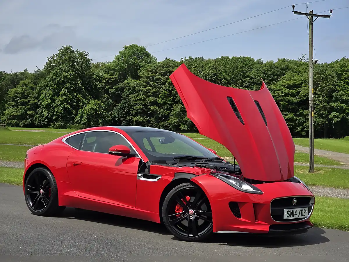 Used 2014 Jaguar F-Type Salsa Red Metallic - Interior and Exterior details 5