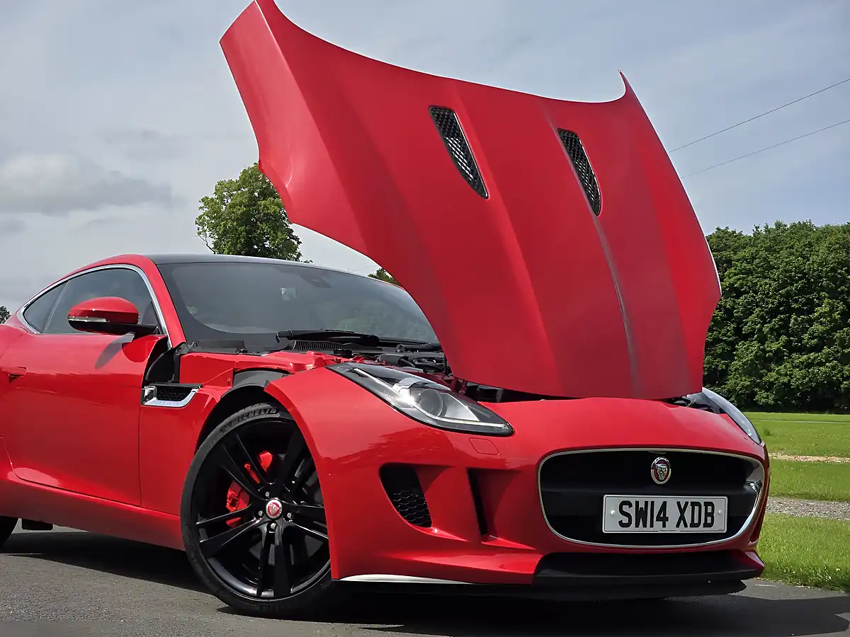 Used 2014 Jaguar F-Type Salsa Red Metallic - Interior and Exterior details 6