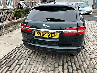 Used 2014 Jaguar Xf Luxury Sportbrake British Racing Green - Interior and Exterior details 12