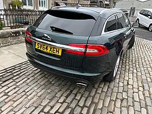 Used 2014 Jaguar Xf Luxury Sportbrake British Racing Green - Interior and Exterior details 13