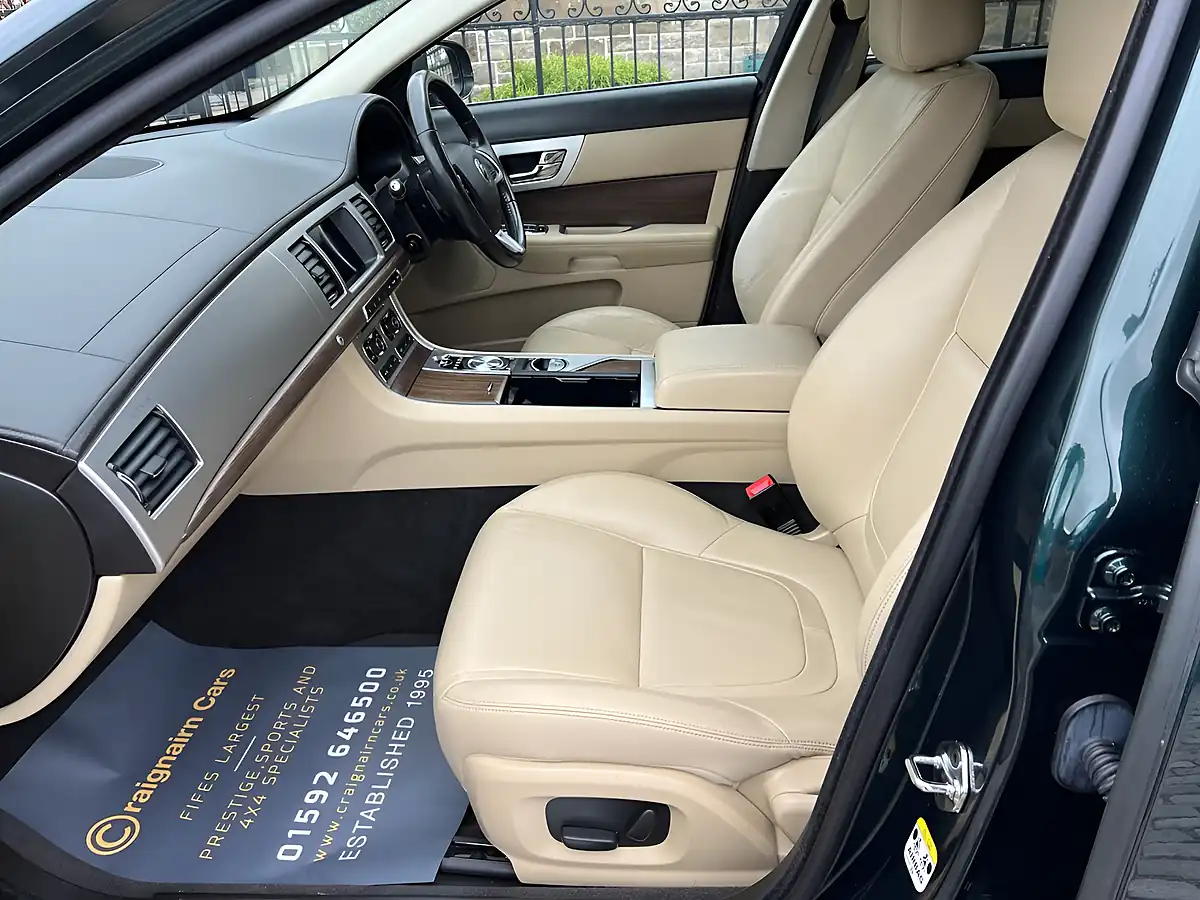 Used 2014 Jaguar Xf Luxury Sportbrake British Racing Green - Interior and Exterior details 16