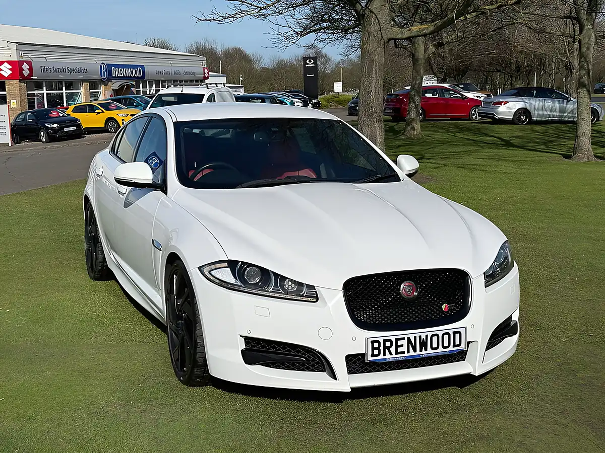 Used 2014 Jaguar Xf Portfolio White - Interior and Exterior details 2