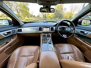 Used 2014 Jaguar Xf Premium Luxury Red - Interior and Exterior details 11
