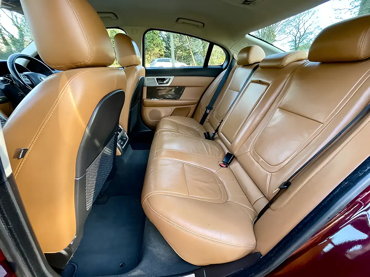 Used 2014 Jaguar Xf Premium Luxury Red - Interior and Exterior details 14