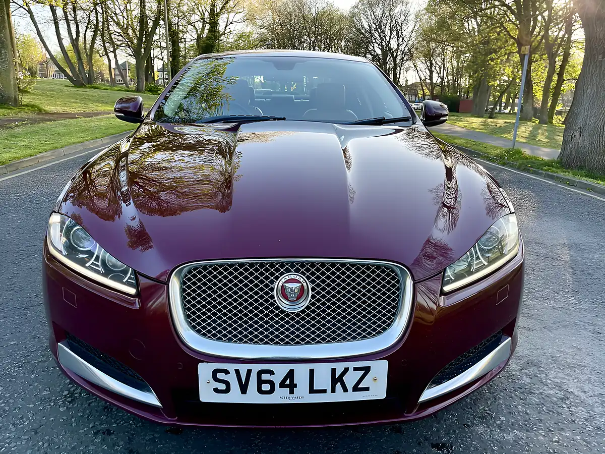 Used 2014 Jaguar Xf Premium Luxury Red - Interior and Exterior details 2