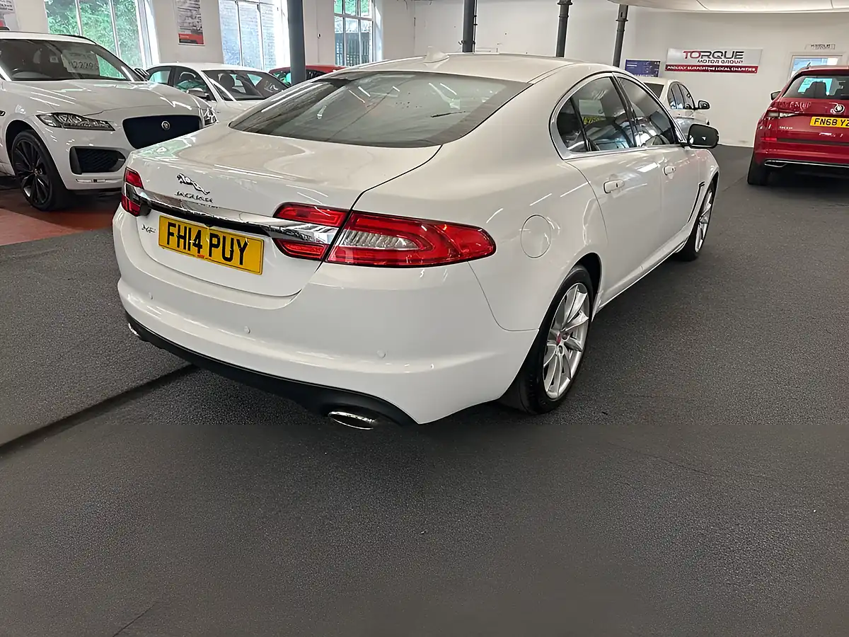Used 2014 Jaguar Xf Premium Luxury White - Interior and Exterior details 19