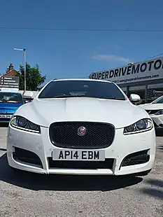 Used 2014 Jaguar Xf R-Sport Sportbrake White - Interior and Exterior details 2