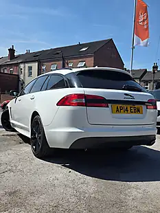 Used 2014 Jaguar Xf R-Sport Sportbrake White - Interior and Exterior details 4