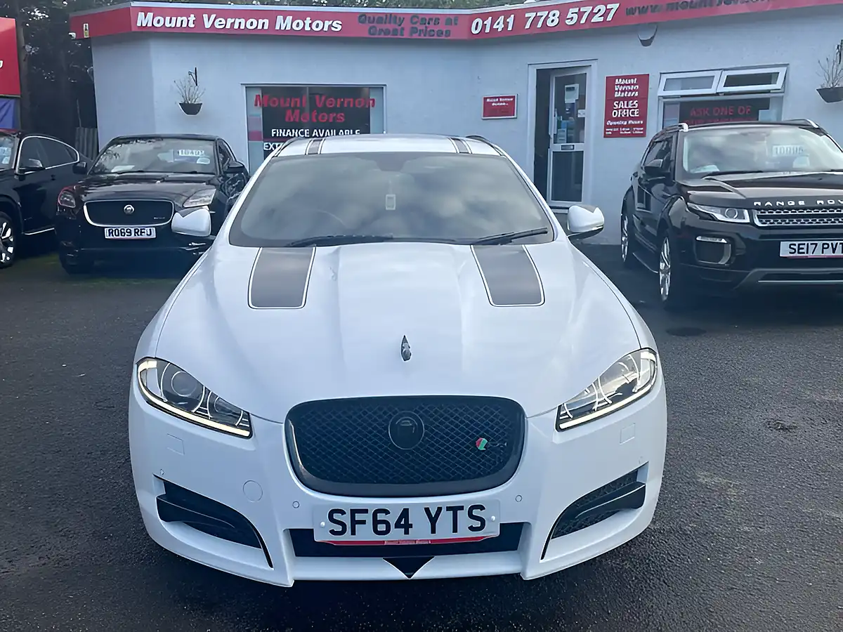 Used 2014 Jaguar Xf R-Sport Sportbrake White - Interior and Exterior details 11