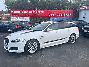 Used 2014 Jaguar Xf R-Sport Sportbrake White - Interior and Exterior details 5