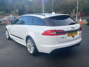 Used 2014 Jaguar Xf R-Sport Sportbrake White - Interior and Exterior details 6