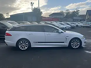 Used 2014 Jaguar Xf R-Sport Sportbrake White - Interior and Exterior details 9