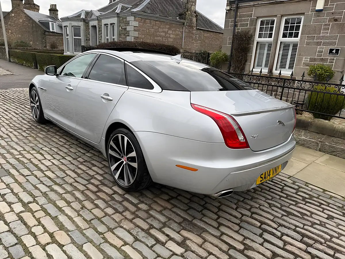 Used 2014 Jaguar Xj Portfolio Rhodium Silver - Interior and Exterior details 11