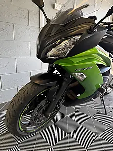Used 2014 Kawasaki ER-6F Super Sports Abs Green - Interior and Exterior details 12