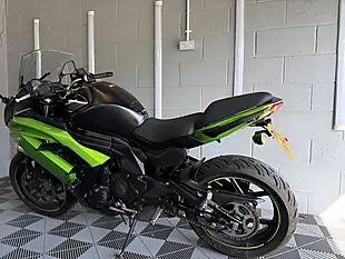 Used 2014 Kawasaki ER-6F Super Sports Abs Green - Interior and Exterior details 15