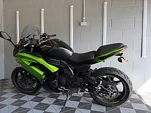 Used 2014 Kawasaki ER-6F Super Sports Abs Green - Interior and Exterior details 16