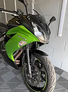 Used 2014 Kawasaki ER-6F Super Sports Abs Green - Interior and Exterior details 8