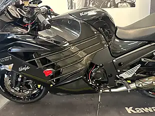 Used 2014 Kawasaki ZZR1400 Sports Tourer Black - Interior and Exterior details 15