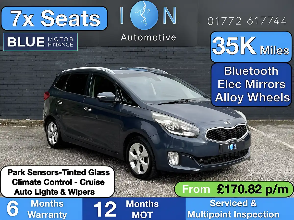 Used 2014 Kia Carens Ecodynamics 2 Newport Blue - Ku9 - Front View