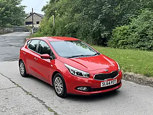 Used 2014 Kia Ceed 1 Red - Interior and Exterior details 3