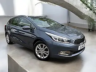 Used 2014 Kia Ceed 3 Sportswagon Blue - Interior and Exterior details 2