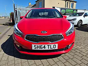 Used 2014 Kia Ceed VR7 Red - Interior and Exterior details 2