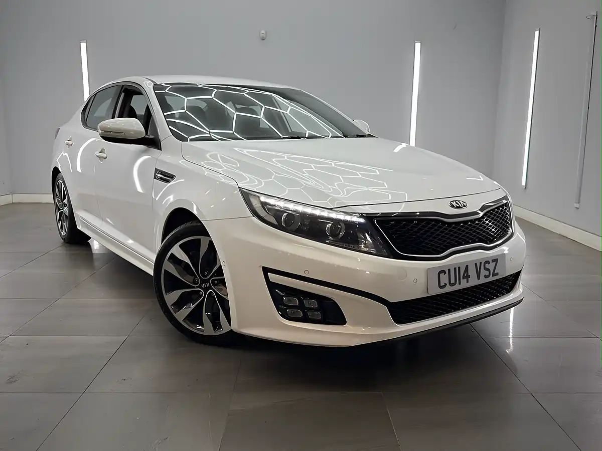 Used 2014 Kia Optima Ecodynamics 2 White - Front View