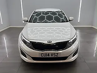 Used 2014 Kia Optima Ecodynamics 2 White - Interior and Exterior details 2