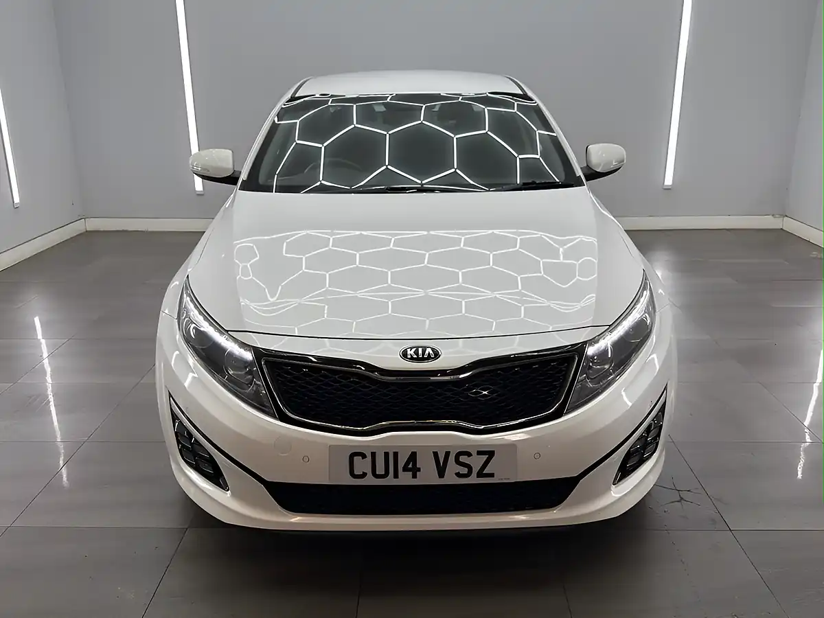 Used 2014 Kia Optima Ecodynamics 2 White - Interior and Exterior details 2