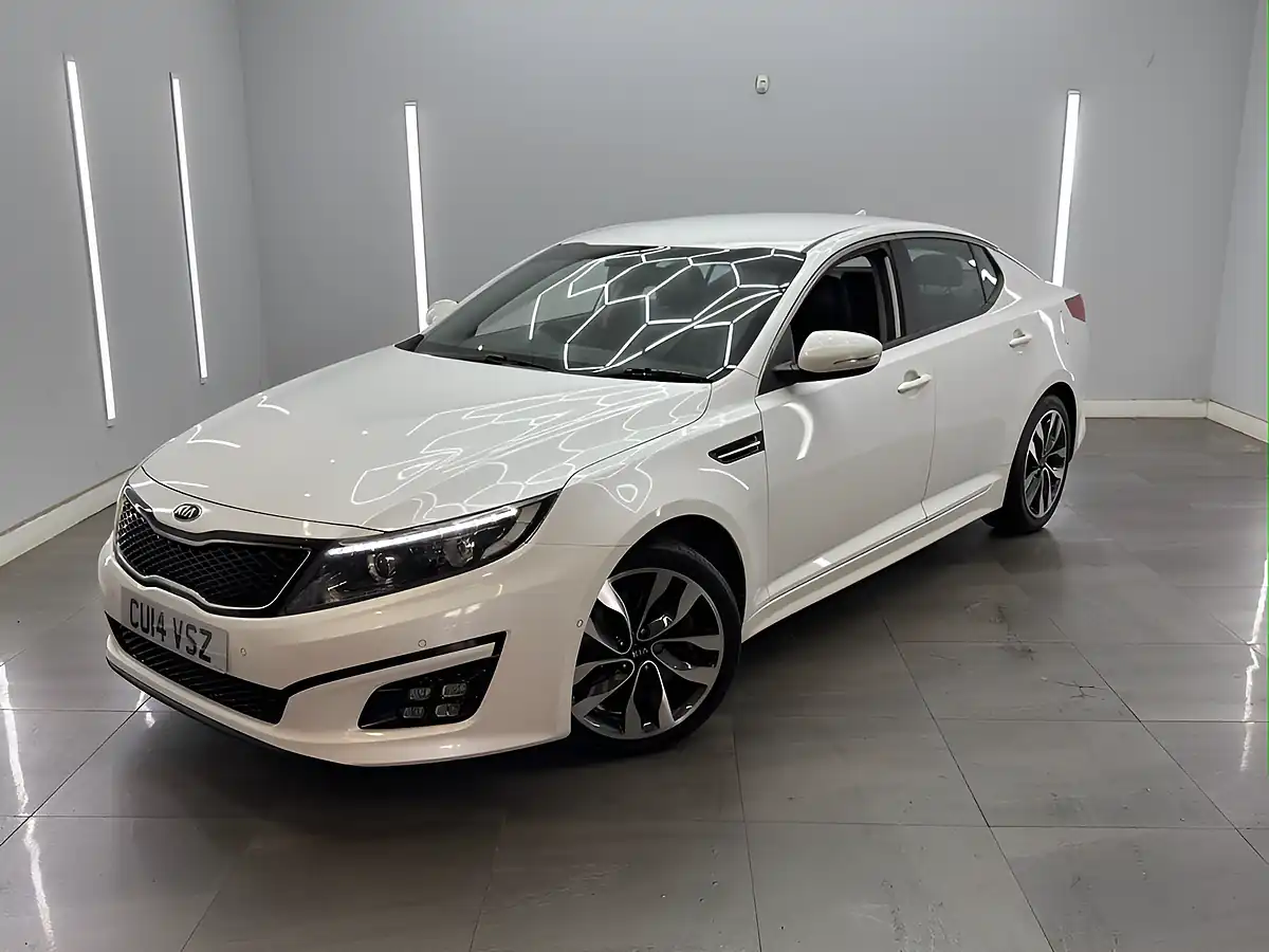 Used 2014 Kia Optima Ecodynamics 2 White - Interior and Exterior details 3