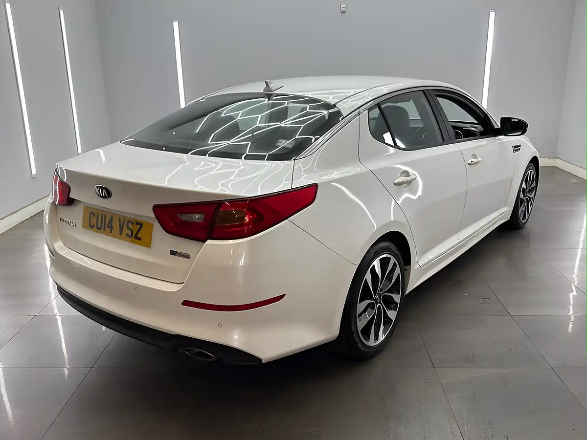 Used 2014 Kia Optima Ecodynamics 2 White - Interior and Exterior details 4