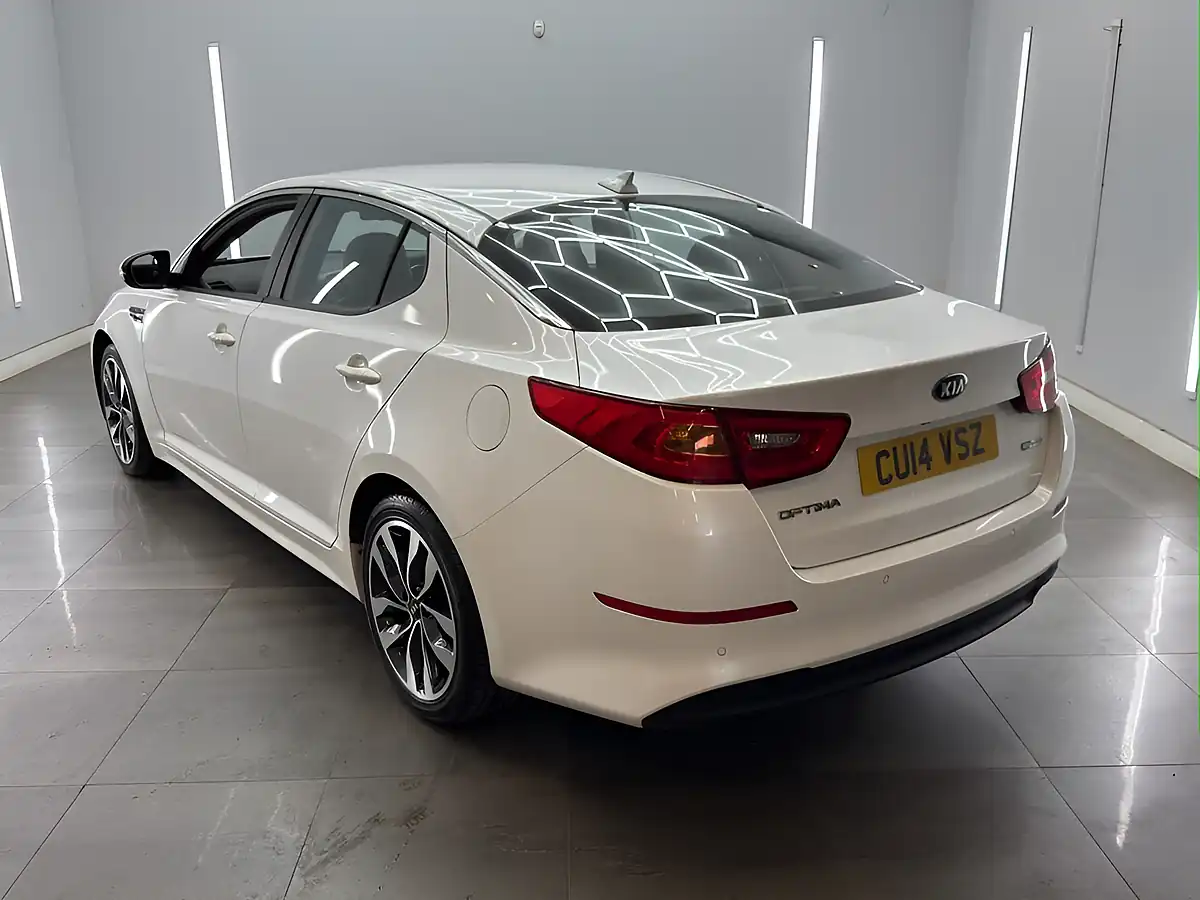 Used 2014 Kia Optima Ecodynamics 2 White - Interior and Exterior details 5