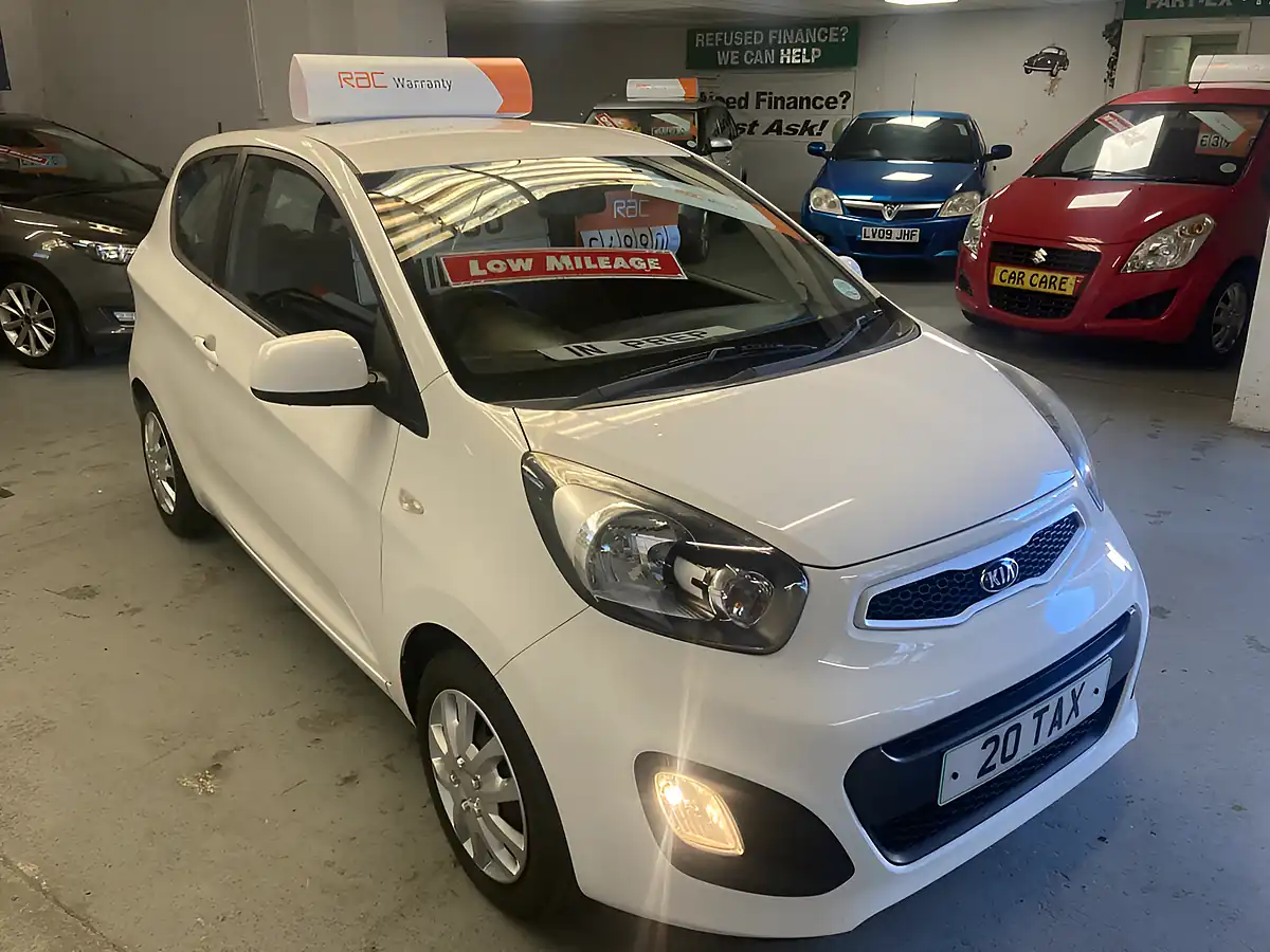 Used 2014 Kia Picanto 1 3DR White - Interior and Exterior details 2