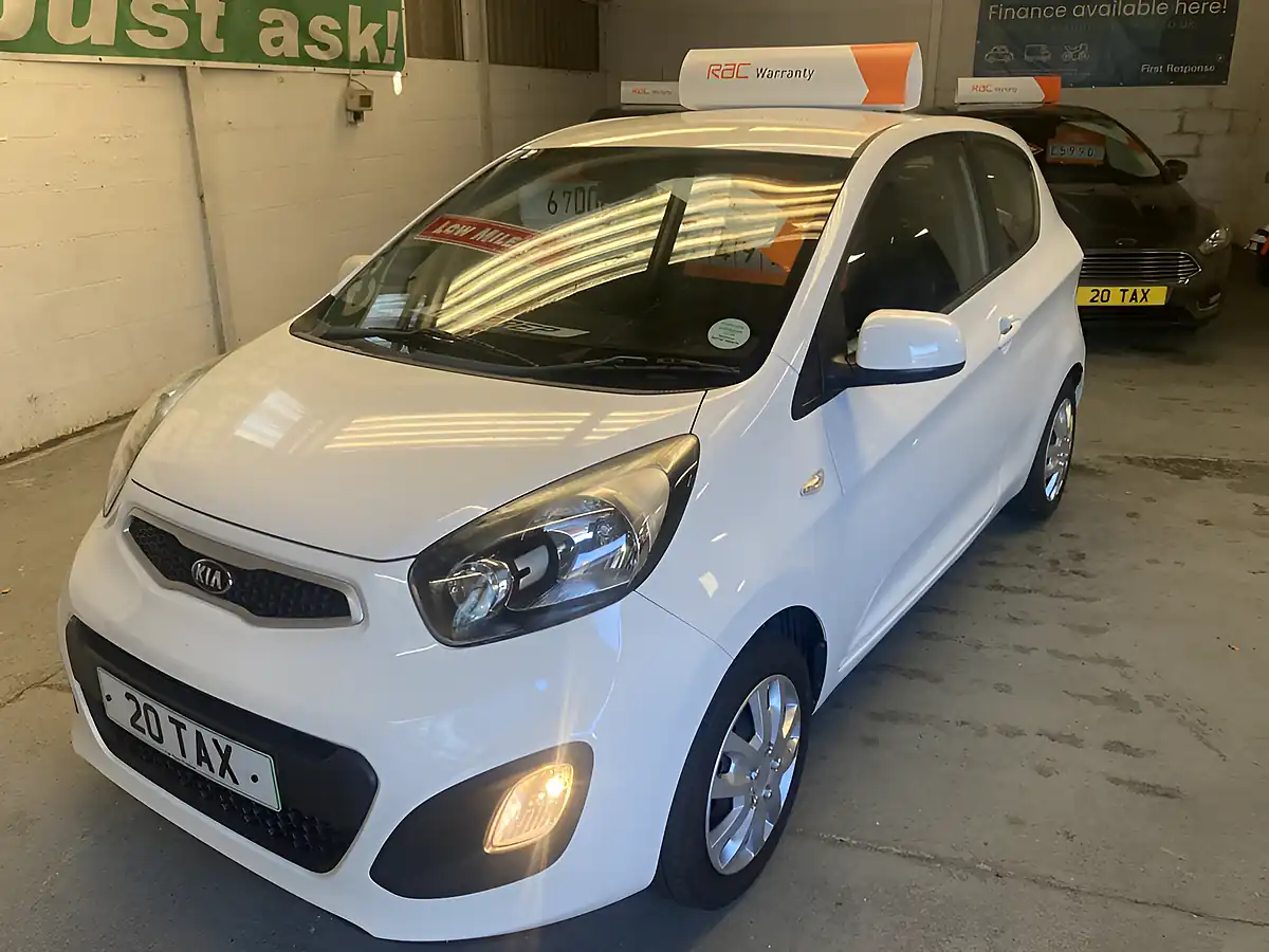 Used 2014 Kia Picanto 1 3DR White - Interior and Exterior details 4