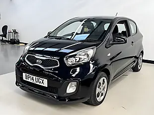 Used 2014 Kia Picanto 1 Black - Interior and Exterior details 2