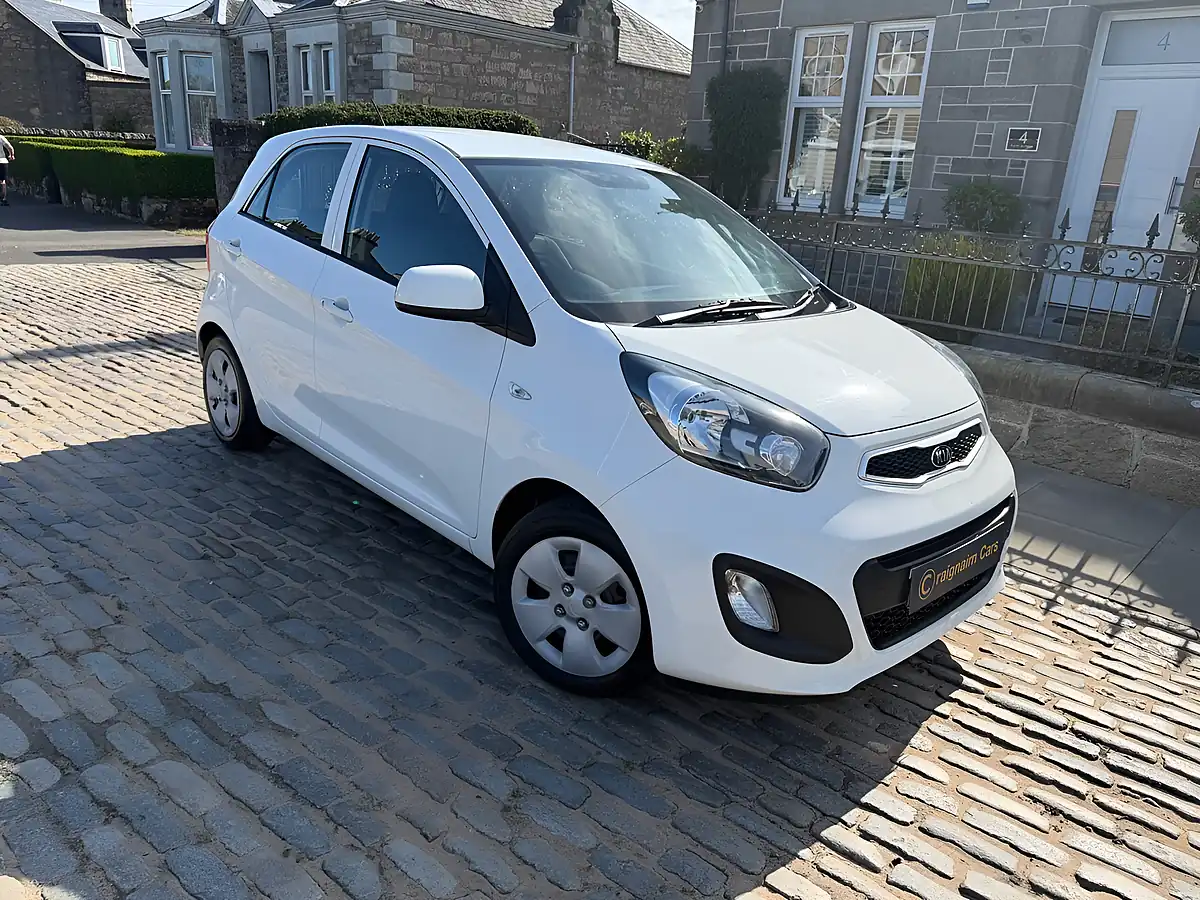 Used 2014 Kia Picanto 1 White - Front View