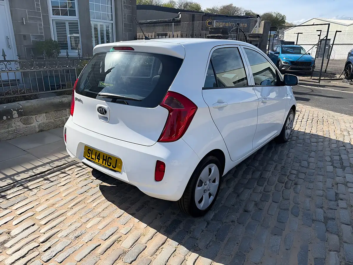 Used 2014 Kia Picanto 1 White - Interior and Exterior details 7