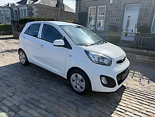 Used 2014 Kia Picanto 1 White - Interior and Exterior details 8