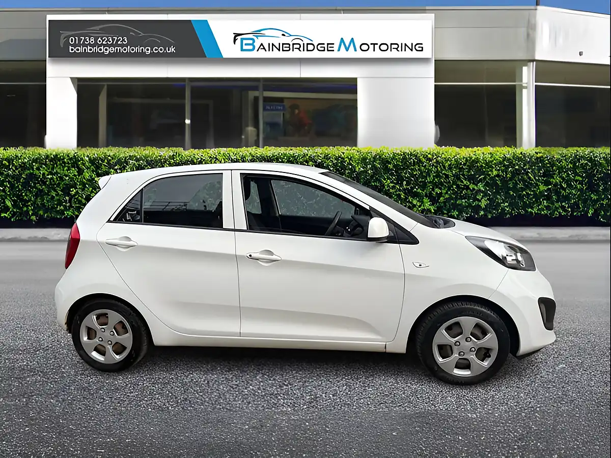 Used 2014 Kia Picanto 1 White - Interior and Exterior details 2