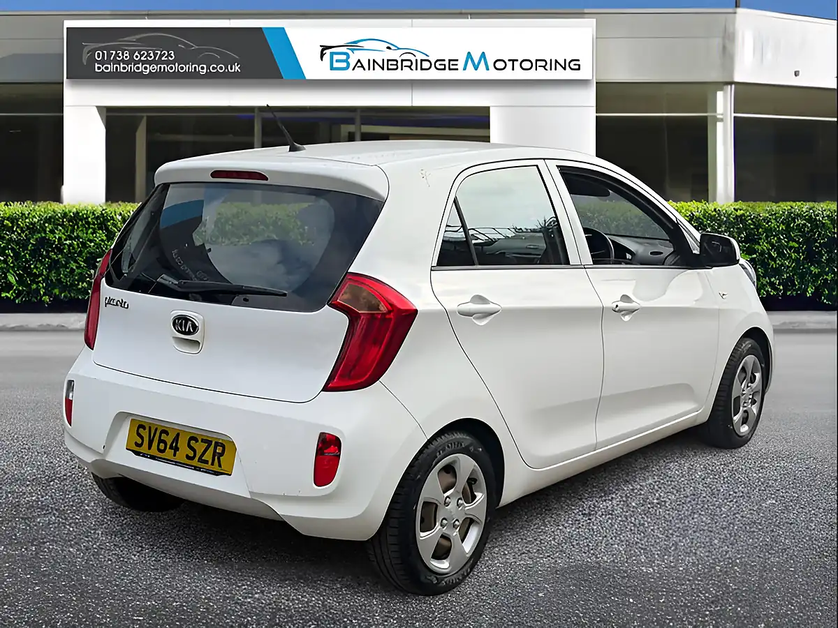 Used 2014 Kia Picanto 1 White - Interior and Exterior details 3