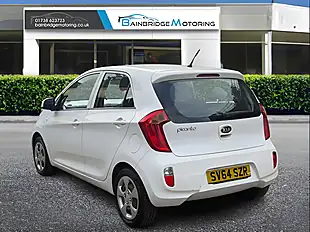 Used 2014 Kia Picanto 1 White - Interior and Exterior details 5