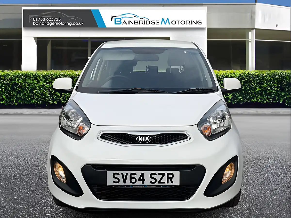 Used 2014 Kia Picanto 1 White - Interior and Exterior details 8