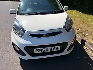Used 2014 Kia Picanto 1 White - Interior and Exterior details 5