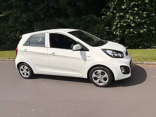 Used 2014 Kia Picanto 1 White - Interior and Exterior details 2