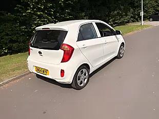 Used 2014 Kia Picanto 1 White - Interior and Exterior details 4