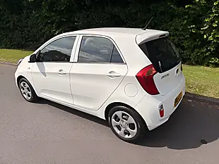 Used 2014 Kia Picanto 1 White - Interior and Exterior details 8