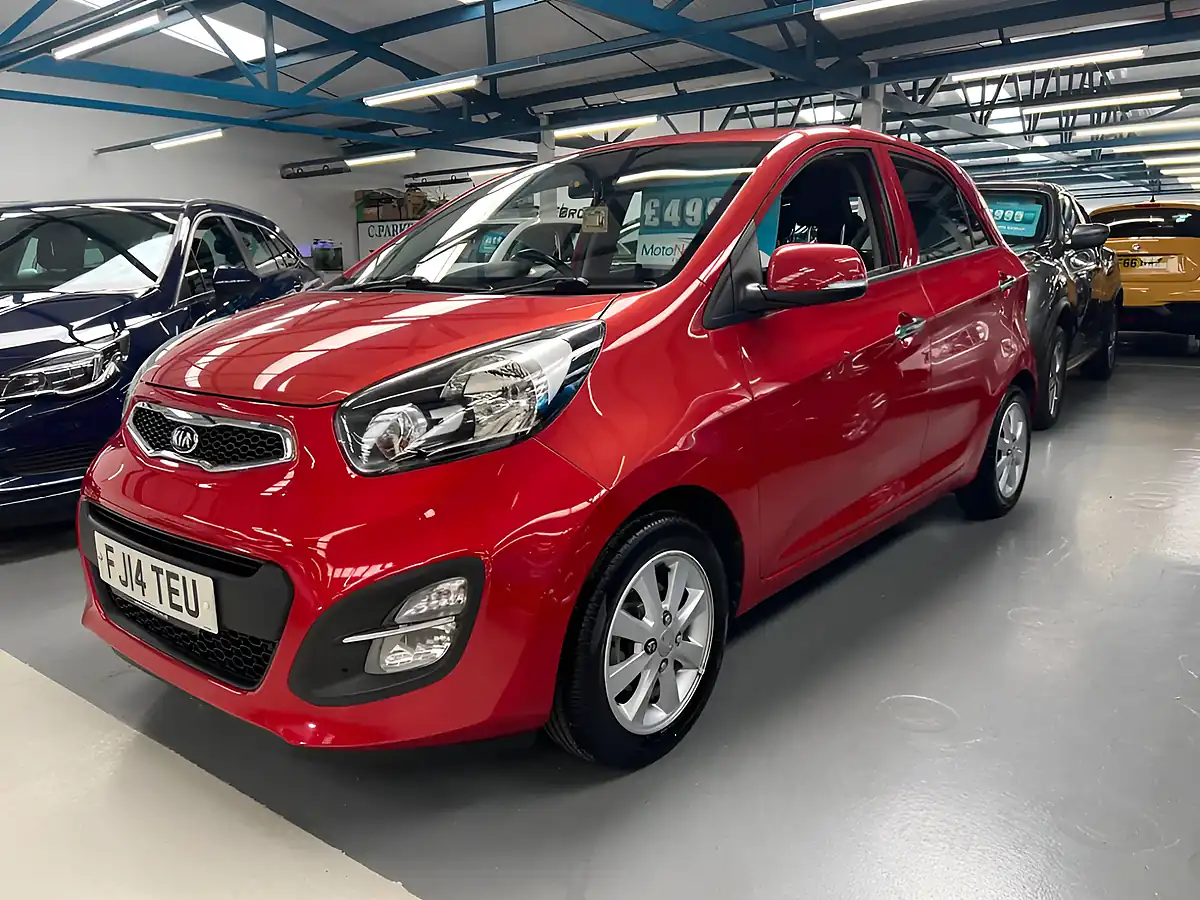 Used 2014 Kia Picanto 2 Red - Interior and Exterior details 2