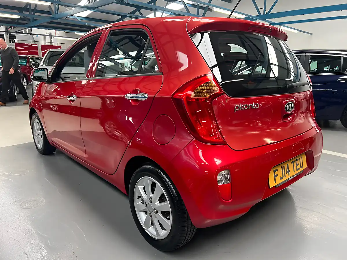 Used 2014 Kia Picanto 2 Red - Interior and Exterior details 3