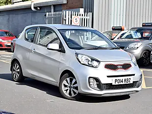 Used 2014 Kia Picanto City Euro 5 3dr Silver - Interior and Exterior details 14