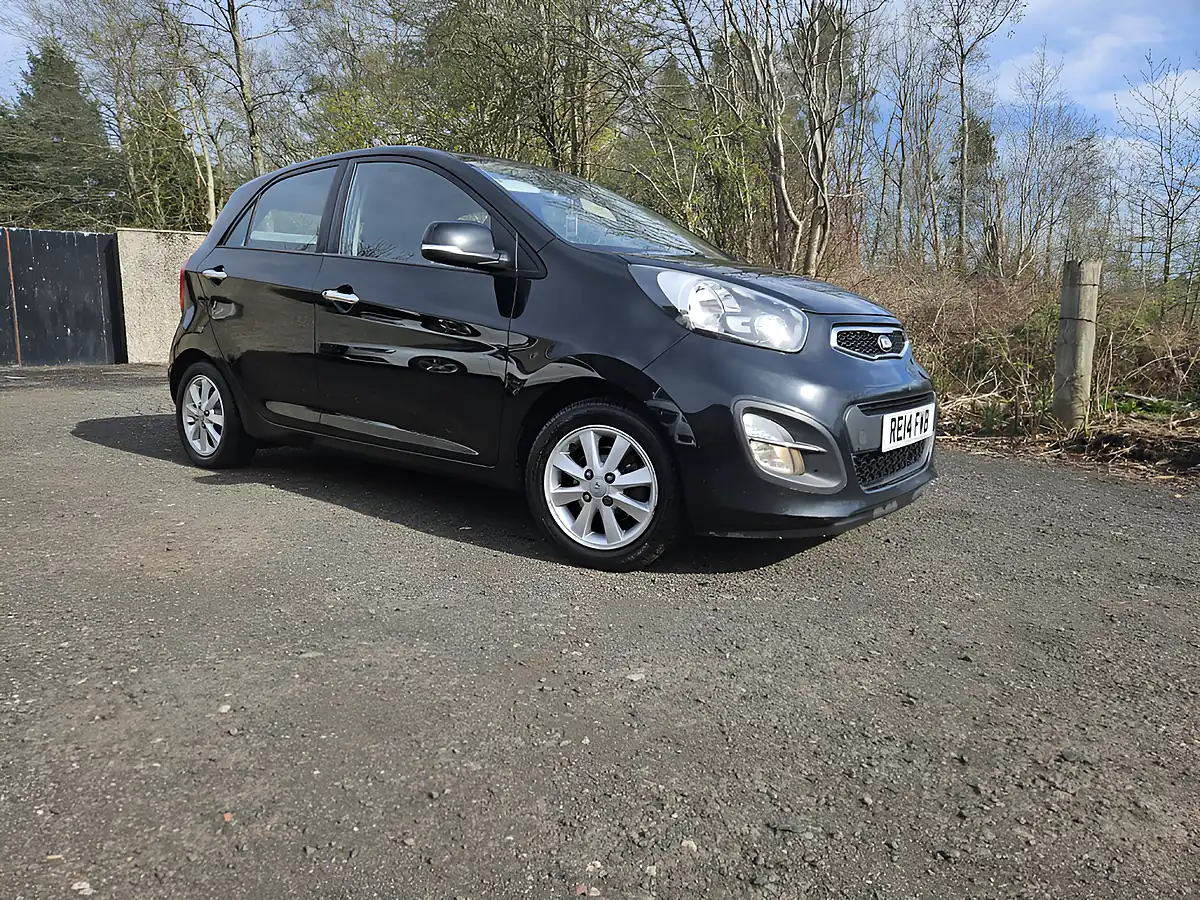 Used 2014 Kia Picanto Ecodynamics 2 Black - Front View